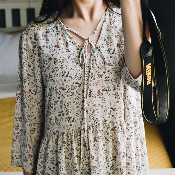 DownEast Tops - DownEast Flowy Floral Blouse